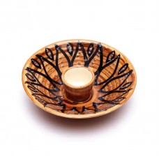 Spiritual Gift keramiskais turētājs Palo Santo & Sage brūns, 12,5 x 3,5cm